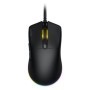 Mouse gaming cu fir Hator Pulsar 3, conectivitate USB, polling rate pana la 1000Hz, senzor Optical PixArt PMW 3311, rezolutie ma