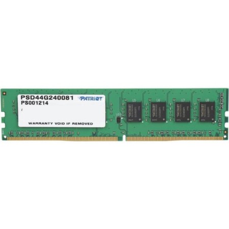 Memorie RAM Patriot, DIMM, DDR4, 4GB, CL 17, 2400MHz