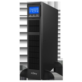 UPS nJoy Balder 3000, 3000VA/ 3000W, On-line, LCD Display, Montare Rack/Tower, 8 Prize IEC 13 1x IEC C19, Dubla conversie, Plaja
