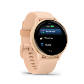 Ceas Garmin vívoactive 6 display AMOLED, dimensiune afisaj 30.4 mm, rezolutie afisaj  390 x 390 pixeli, memorie 8GB, autonomie p