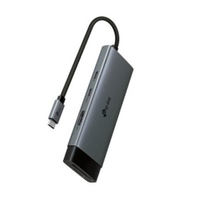 USB Type-C 7-Port Hub SPEC: 1 × USB-C Connector，1 × HDMI 4K 60Hz Port，1 × USB-C PD 100W Port，1 × SD + 1 × microSD(TF) up to 200M