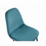 Set 2 scaune catifea Jaquard- Blue
