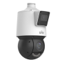 Camera Dual-lens IP, PTZ, 4MP, 25X, IR100m&WL30m, Audio, Alarm, PoE, IP66 - UNV IPC94144SFW-X25-F40C