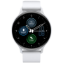Smartwatch, Realtek 8762CK, 1.28"TFT 240x240px RAM : 160KB,  Lithium-ion polymer battery, 3.7V 190mAh Include, Silver Zinc alloy