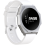Smart watch Realtek 8762DK LCD 1.3'' LTPS 360X360px, G+F 1+gesture 192KB Li-ion polymer battery 3.7v 280mAh,Silver aluminum allo