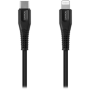CANYON MFI-4 Type C Cable To MFI Lightning for Apple, PVC Mouling,Function：with full feature( data transmission and PD charging)