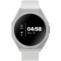 Smart watch Realtek 8762DK LCD 1.3'' LTPS 360X360px, G+F 1+gesture 192KB Li-ion polymer battery 3.7v 280mAh,Silver aluminum allo