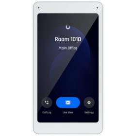 Ubiquiti UA-Intercom-Viewer Display that pairs with the Access Intercom for visitor screening and remote access control, to moun