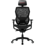 LORGAR Grace 855, Gaming chair, Mesh material, aluminium frame, multiblock mechanism, 3D armrests, 5 Star aluminium base, Class-