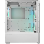 COUGAR | Duoface RGB White | PC Case | Mid Tower / Airflow Front Panel / 2 x 140mm & 1x 120mm ARGB Fans incl. / TG Left Panel
