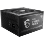 MSI MAG A750GL PCIE5, 750W, 80 Plus Gold, ATX Form Factor, 100~240 Vac Input Voltage, 47Hz ~ 63Hz Input Frequency, 120 mm Fan, 1