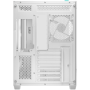 Carcasa DEEPCOOL CG550 4F Mid Tower ARGB ALB, Tempered Glass+ABS+SGCC, Sloturi Expansiune 7, Drive Bays: 2x3.5" 2+1x2.5", Ventil