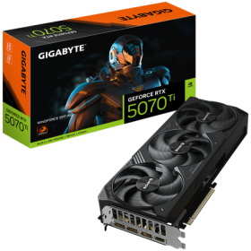 Placa Video GIGABYTE RTX 5070 TI WINDFORCE SFF 16GB GDDR7 256 bit, PCIE 5.0, 3x DP 1x HDMI